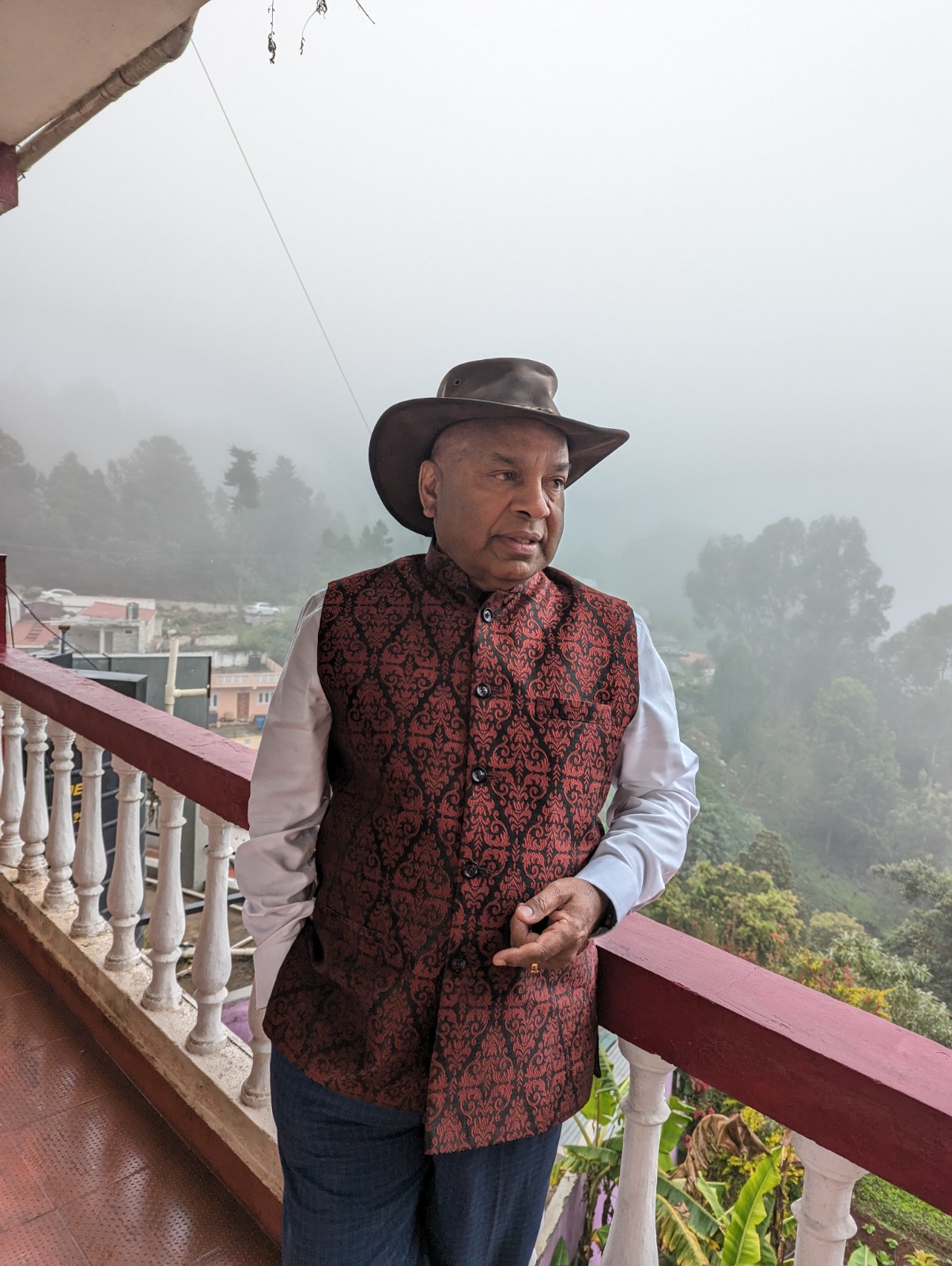 Portrait of N K Perumal